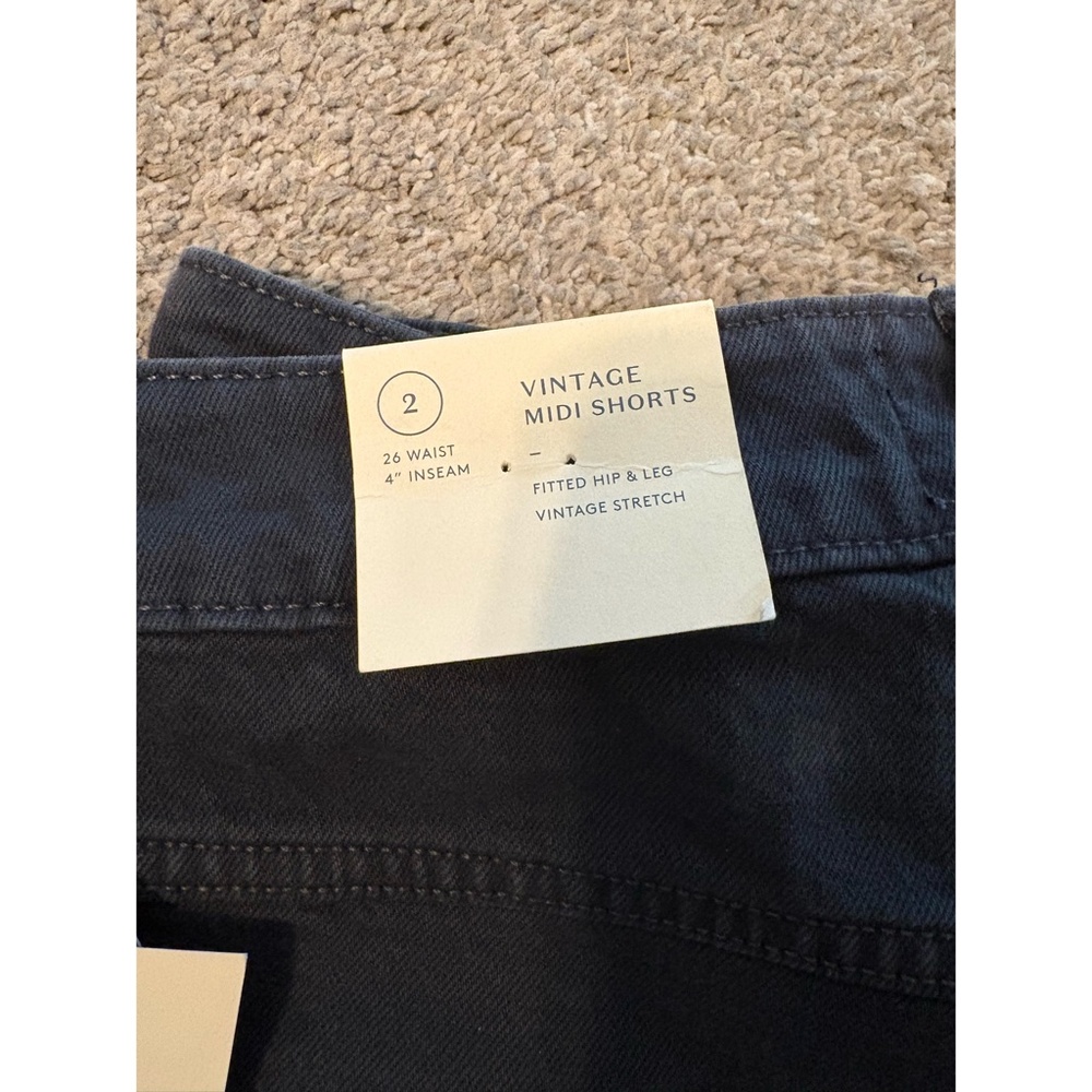 Universal Thread | Vintage Stretch Denim Midi Shorts - Picture 9 of 12